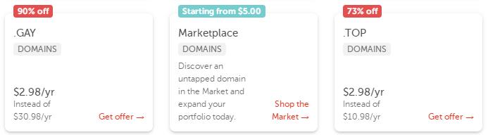 Namecheap便宜域名推荐