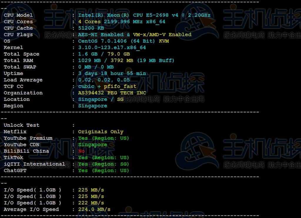 RAKsmart新加坡VPS速度和性能评测